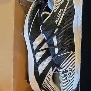 Adidas Adizero Afterburner 7 -black and white